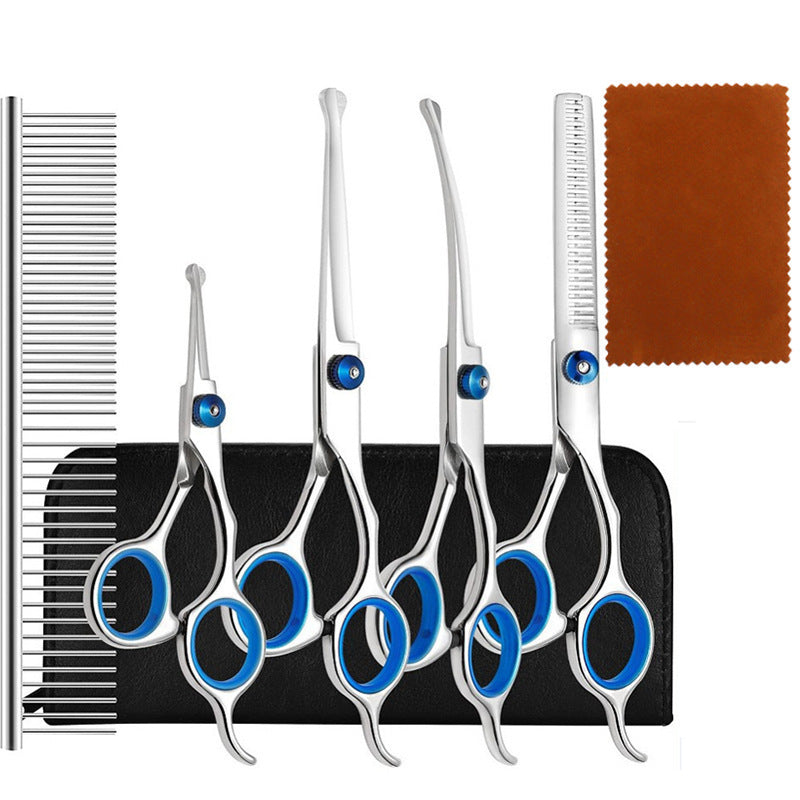 All-in-one Pet Grooming Scissors Specifically For Trimming Fur.
