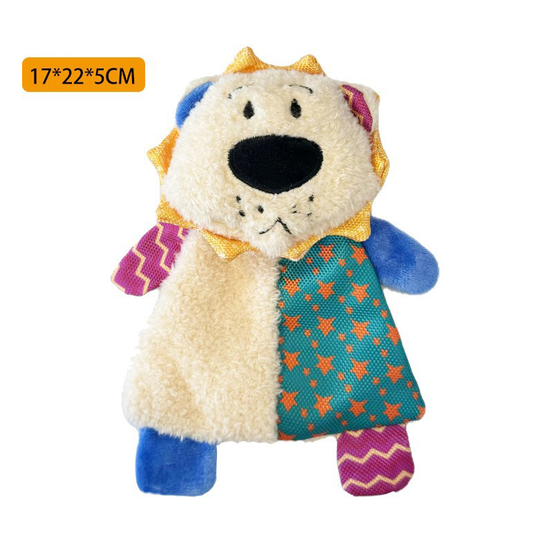 Squeaky Stuffed Crinkle Dog Toy