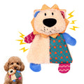 Squeaky Stuffed Crinkle Dog Toy