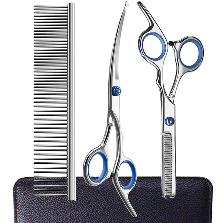 All-in-one Pet Grooming Scissors Specifically For Trimming Fur.