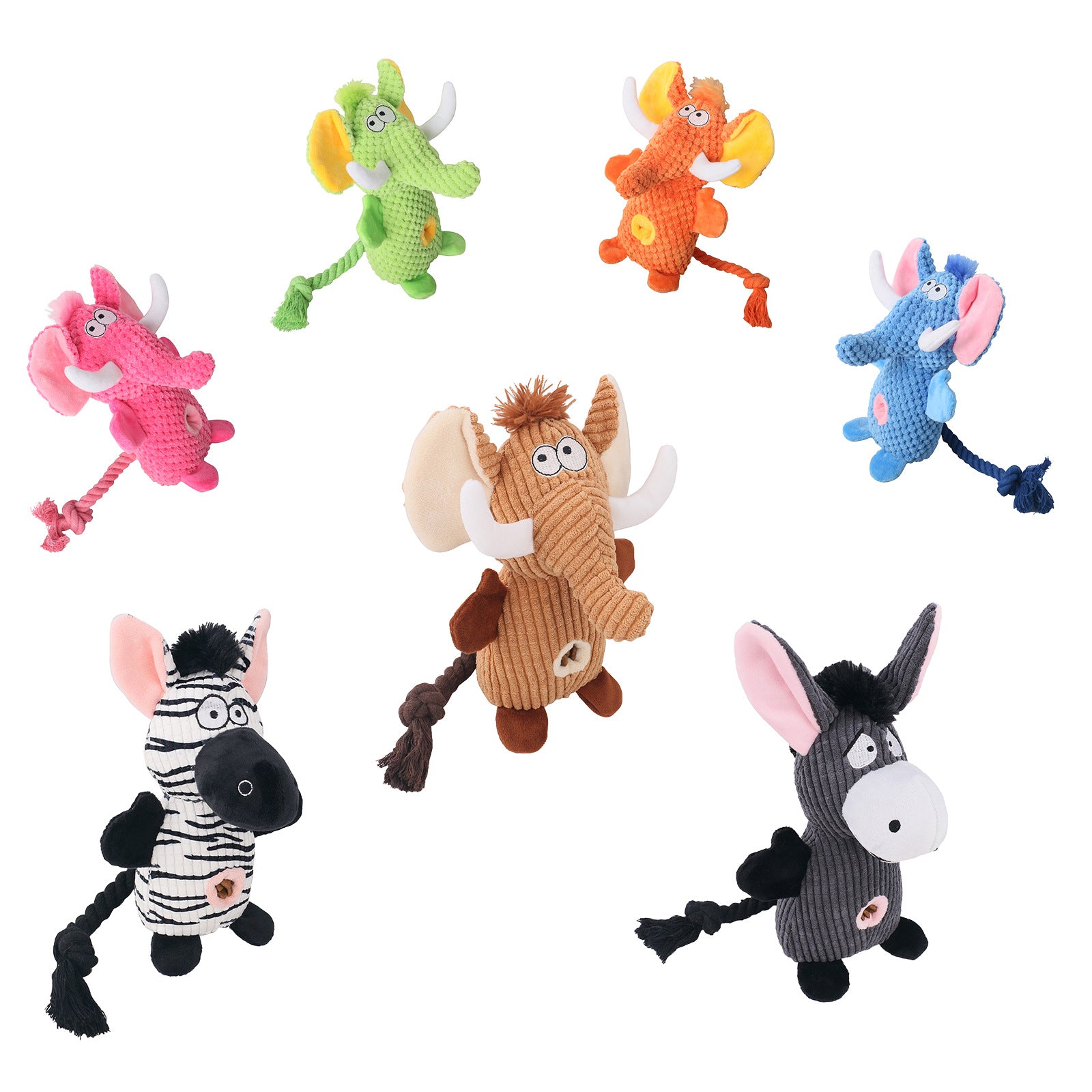 Sniffing Plush Squeaky Dog Toy