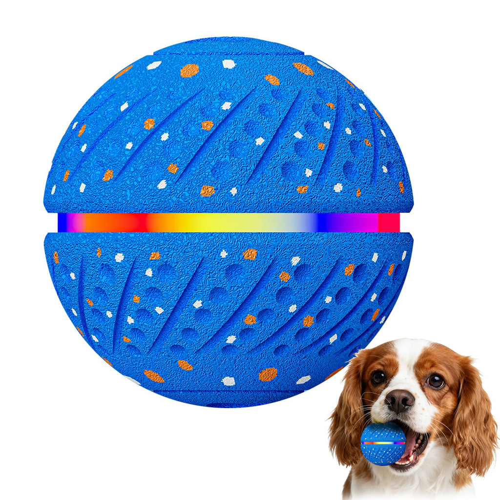 Interactive Dog Toys Ball, Smart Moving Bouncing Dog Ball With Colorful Lights, Automatic Moving, Bouncing And Rotating,