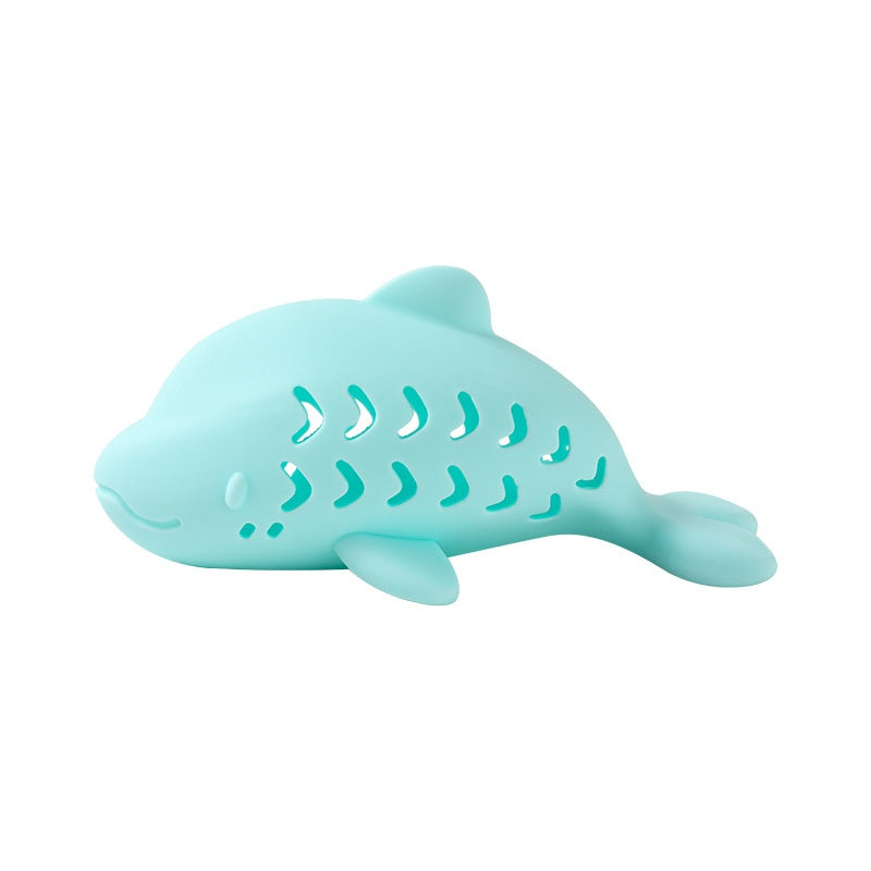 Cat Treat-Dispensing Fish Chew Toy