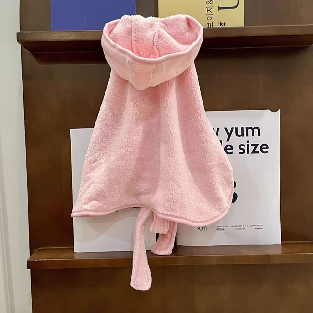 Quick-Dry Pet Bath Towel for Dogs & Cats