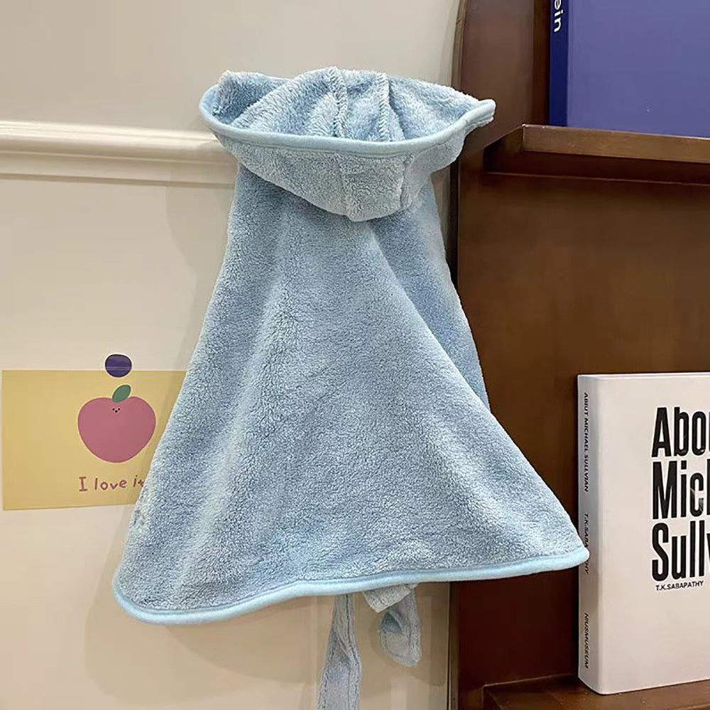Quick-Dry Pet Bath Towel for Dogs & Cats
