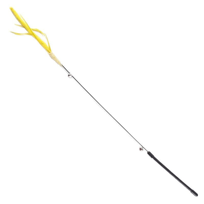 Dogtail Grass Teaser Wand Long-handled Cat Toy Pet Supplies