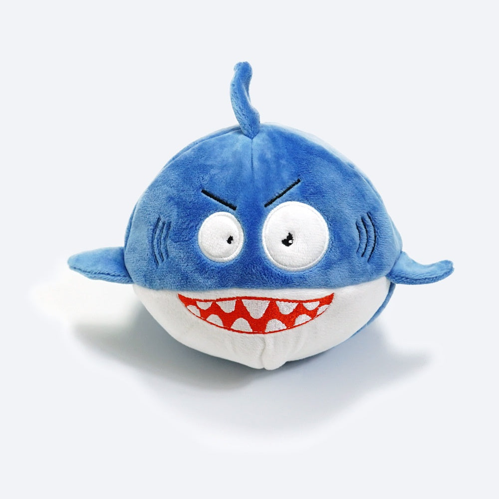 Teething And Dental-cleaning Plush Puppy Toss-and-fetch Toy